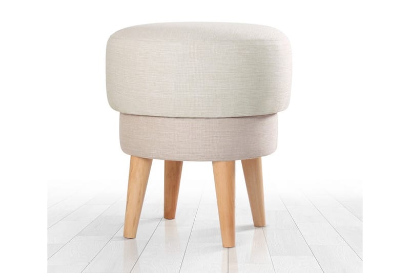 Giovas Sittpuff 47 cm Cream - Möbler - Vardagsrum - Stolar & sittmöbler - Sittpuff