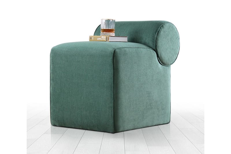 Linburg Sittpuff 45 cm Green - Möbler - Vardagsrum - Stolar & sittmöbler - Sittpuff