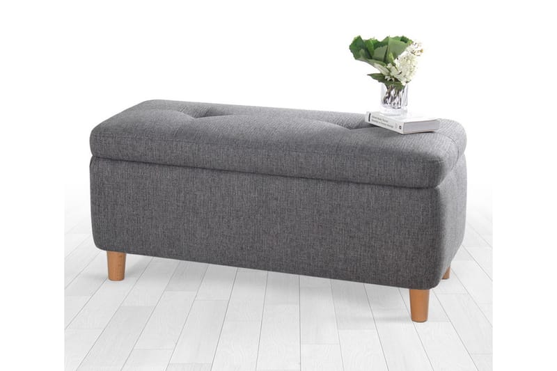 Mansi Sittpuff 100 cm Mörkgrå - Möbler - Vardagsrum - Stolar & sittmöbler - Sittpuff