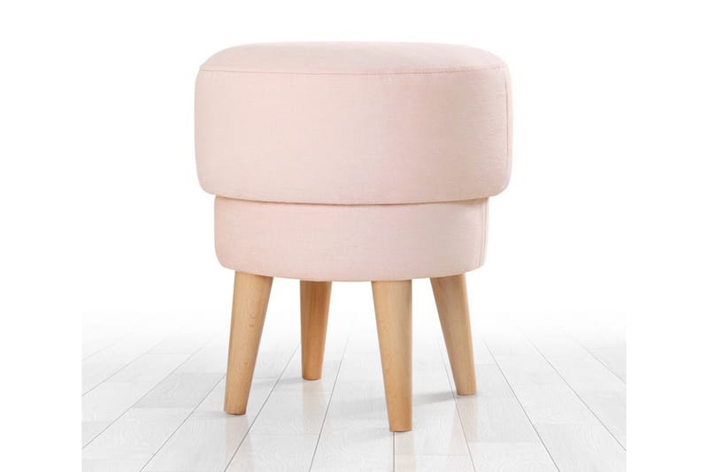 Veccio Sittpuff 47 cm Rosa - Möbler - Vardagsrum - Stolar & sittmöbler - Sittpuff