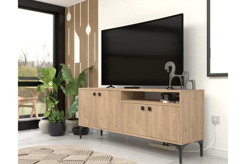 Artemis  Tv-bänk 139 cm Ek - Möbler - Vardagsrum - Tv-möbler & mediamöbler - Tv-bänkar