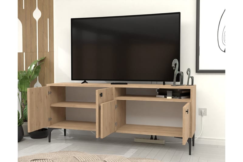 Artemis  Tv-bänk 139 cm Ek - Möbler - Vardagsrum - Tv-möbler & mediamöbler - Tv-bänkar