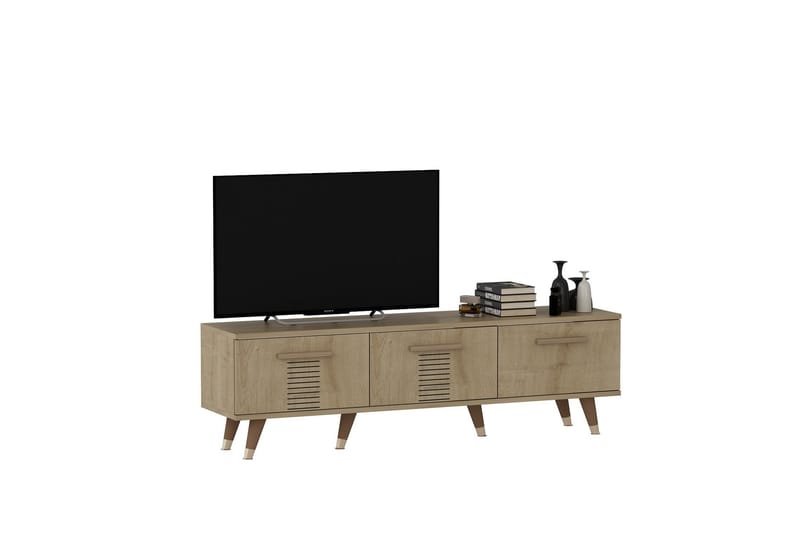 ASIMO Tv-bänk 150x35 cm Brun - Möbler - Vardagsrum - Tv-möbler & mediamöbler - Tv-bänkar