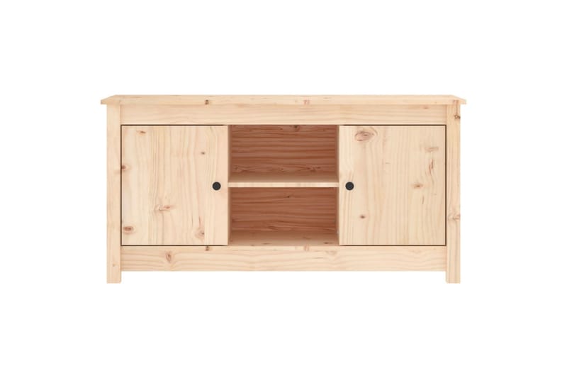 beBasic Tv-bänk 103x36,5x52 cm massiv furu - Möbler - Vardagsrum - Tv-möbler & mediamöbler - Tv-bänkar