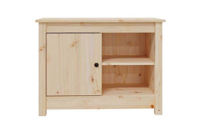 beBasic Tv-bänk 70x36,5x52 cm massiv furu - Möbler - Vardagsrum - Tv-möbler & mediamöbler - Tv-bänkar