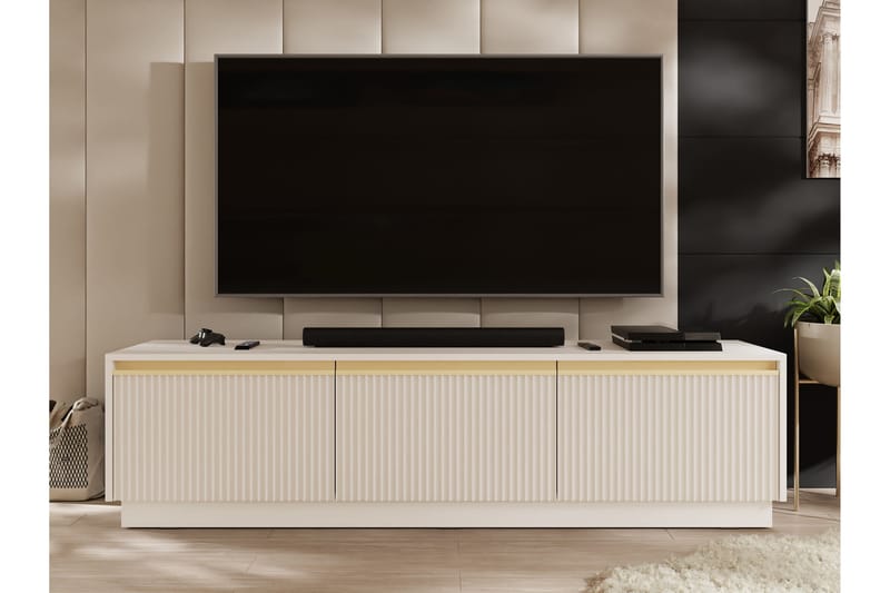 Bolstan Tv-bänk 182 cm - Beige - Möbler - Vardagsrum - Tv-möbler & mediamöbler - Tv-bänkar