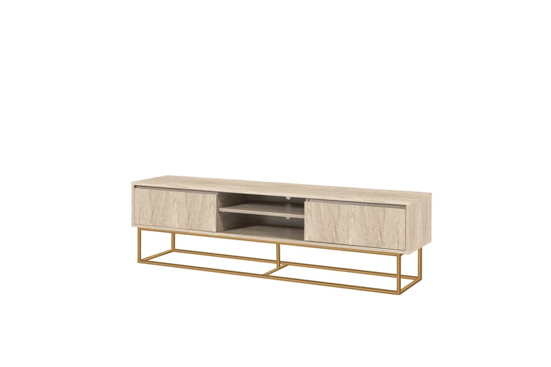 COBIJON Tv-bänk 180 cm Beige - Möbler - Vardagsrum - Tv-möbler & mediamöbler - Tv-bänkar