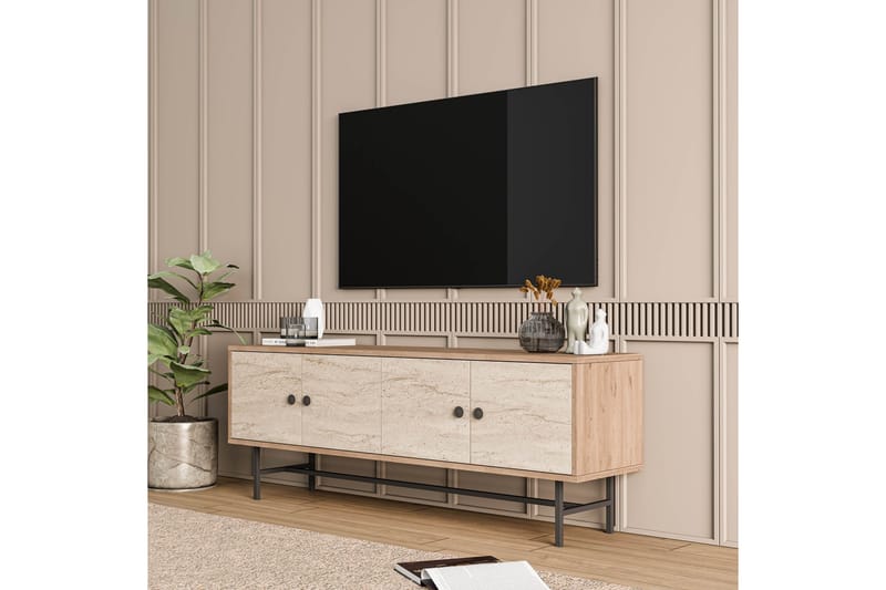 DIMANTS Tv-bänk 150 cm Ek - Möbler - Vardagsrum - Tv-möbler & mediamöbler - Tv-bänkar