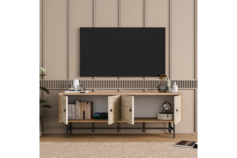 DIMANTS Tv-bänk 150 cm Ek - Möbler - Vardagsrum - Tv-möbler & mediamöbler - Tv-bänkar