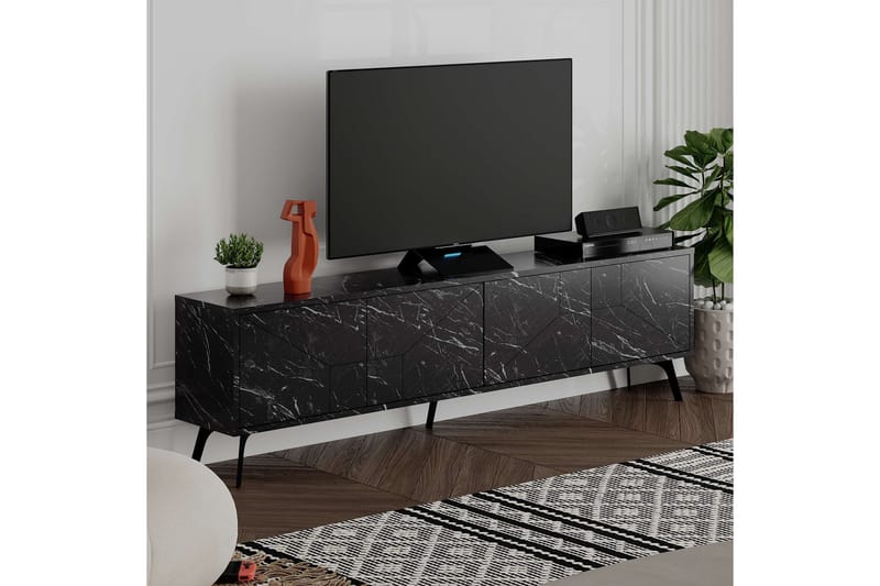 Dune  Tv-bänk 180 cm Beige - Möbler - Vardagsrum - Tv-möbler & mediamöbler - Tv-bänkar