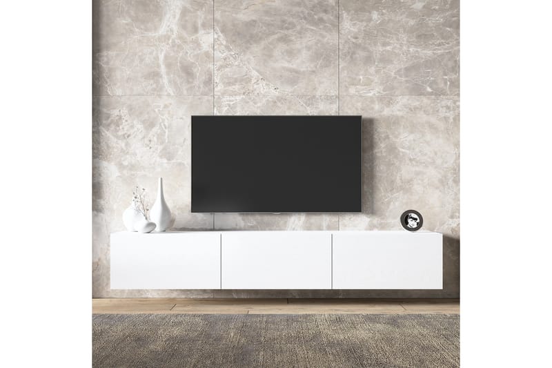 Elspet Tv-bänk 180 cm Vit - Möbler - Vardagsrum - Tv-möbler & mediamöbler - Tv-bänkar