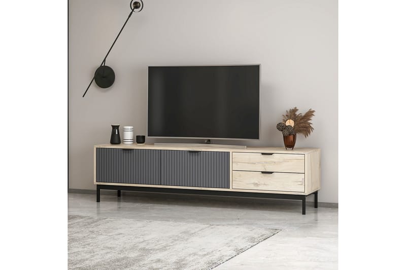 Esta Tv-bänk 180 cm Antracit - Möbler - Vardagsrum - Tv-möbler & mediamöbler - Tv-bänkar