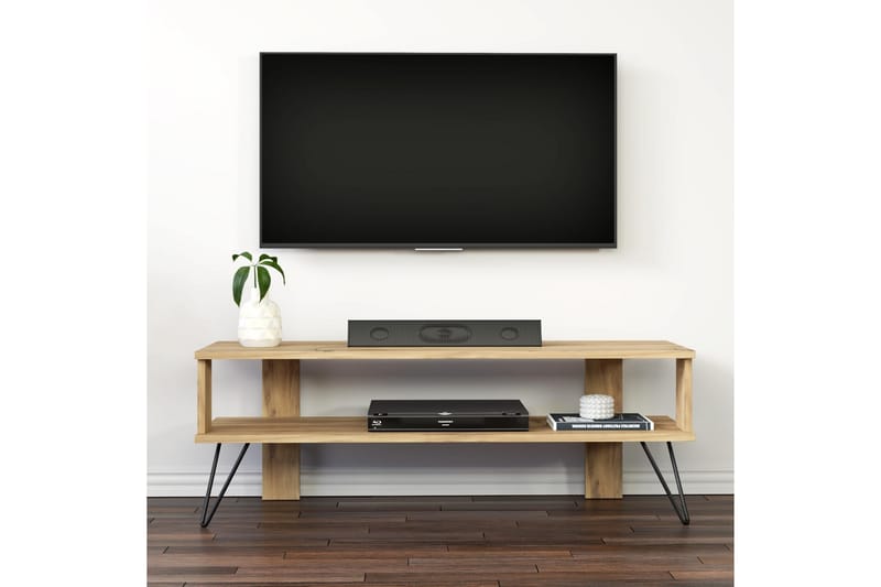 Greger Tv-bänk 120 cm - Ek - Möbler - Vardagsrum - Tv-möbler & mediamöbler - Tv-bänkar