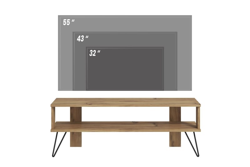 Greger Tv-bänk 120 cm - Ek - Möbler - Vardagsrum - Tv-möbler & mediamöbler - Tv-bänkar