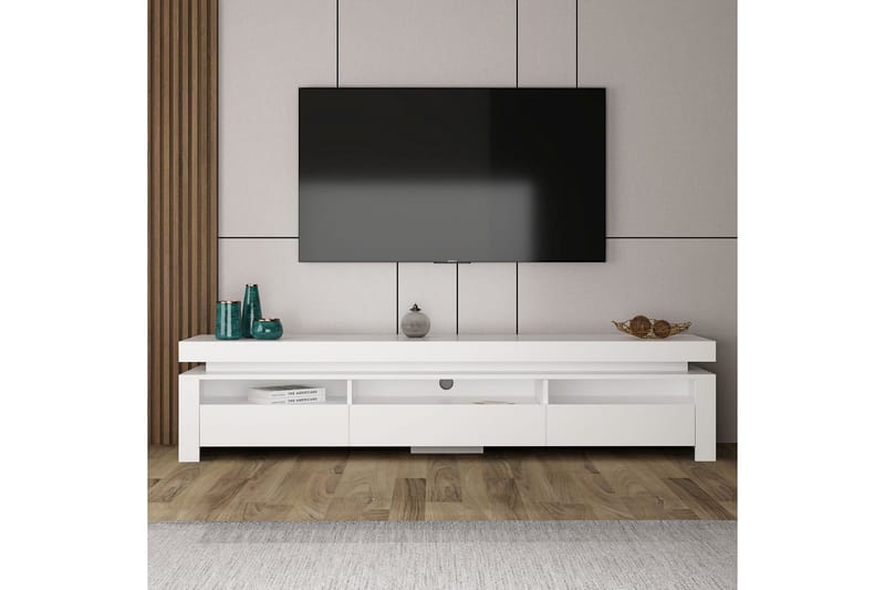 Hartman Tv-bänk 180 cm Vit - Möbler - Vardagsrum - Tv-möbler & mediamöbler - Tv-bänkar