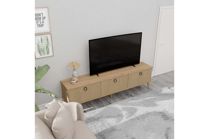 Hathorne Tv-bänk 180 cm Ek - Möbler - Vardagsrum - Tv-möbler & mediamöbler - Tv-bänkar