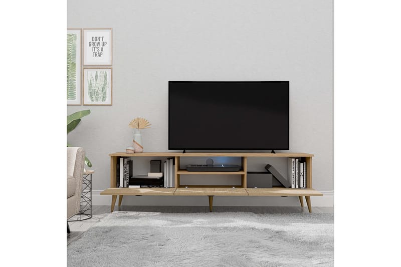 Hathorne Tv-bänk 180 cm Ek - Möbler - Vardagsrum - Tv-möbler & mediamöbler - Tv-bänkar