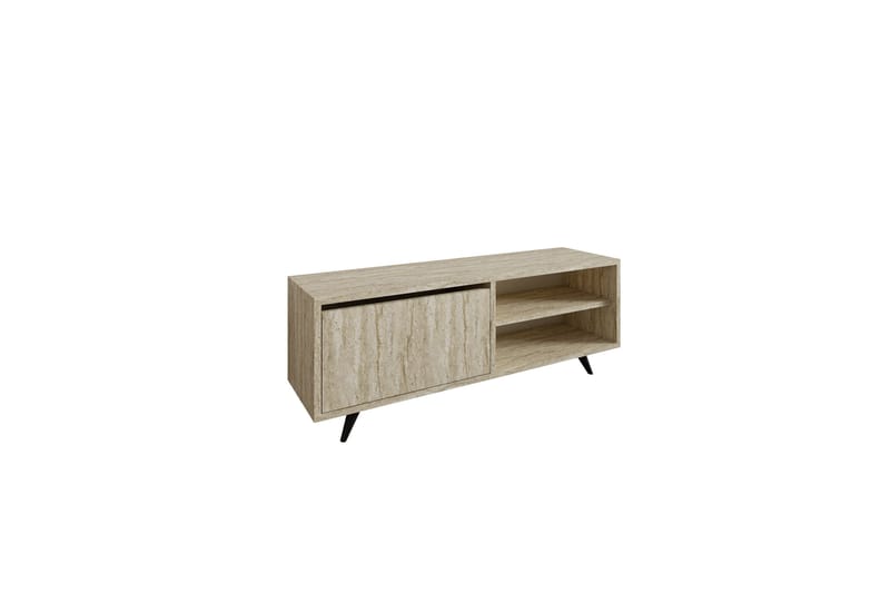 Hazle Tv-bänk 120 cm Beige - Möbler - Vardagsrum - Tv-möbler & mediamöbler - Tv-bänkar