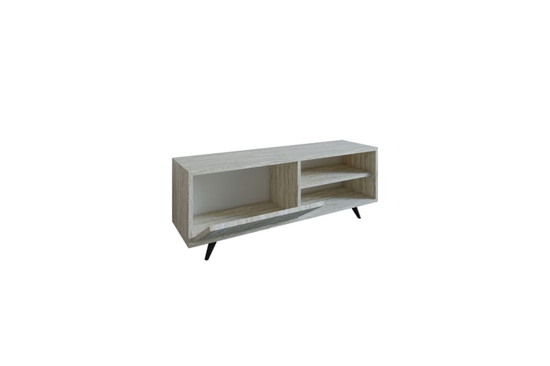 Hazle Tv-bänk 120 cm Beige - Möbler - Vardagsrum - Tv-möbler & mediamöbler - Tv-bänkar