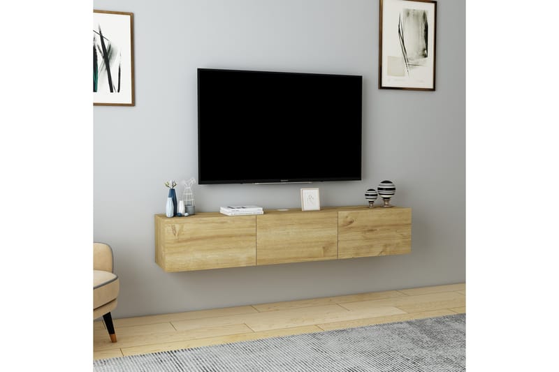 Hopper Tv-bänk 160 cm Ek - Möbler - Vardagsrum - Tv-möbler & mediamöbler - Tv-bänkar