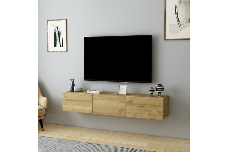 Hopper Tv-bänk 160 cm Ek - Möbler - Vardagsrum - Tv-möbler & mediamöbler - Tv-bänkar