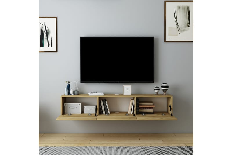 Hopper Tv-bänk 160 cm Ek - Möbler - Vardagsrum - Tv-möbler & mediamöbler - Tv-bänkar