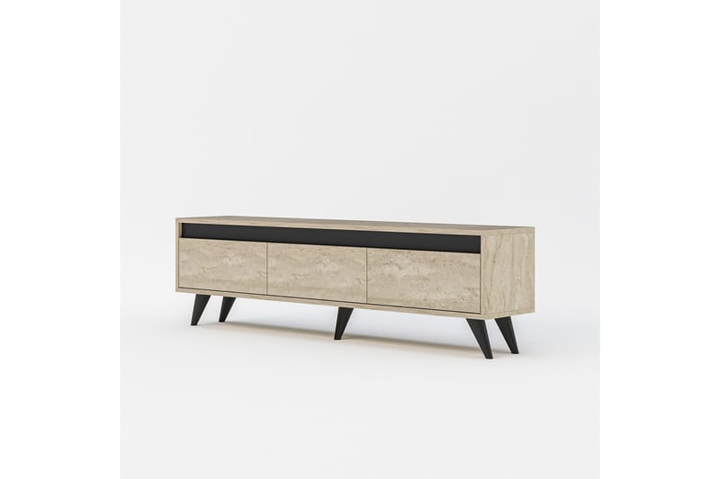 Hume Tv-bänk 150 cm Beige/Antracit - Möbler - Vardagsrum - Tv-möbler & mediamöbler - Tv-bänkar