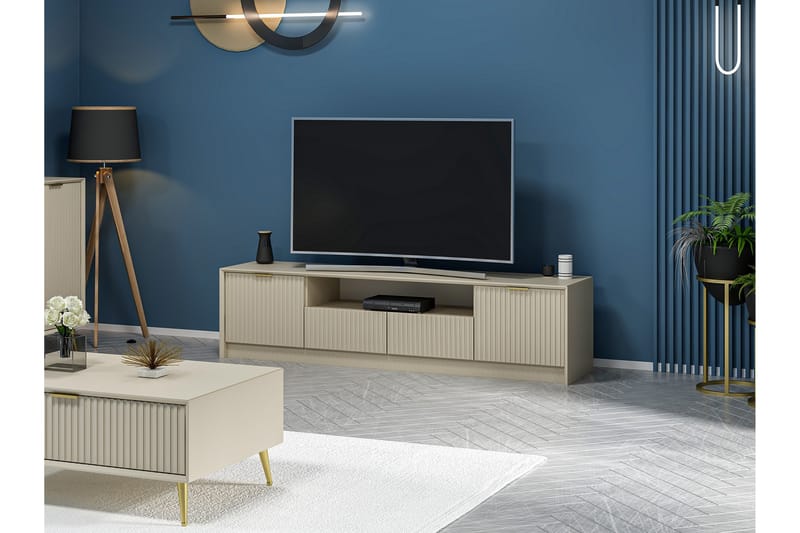 Luxe  Tv-bänk 180 cm Sandsten - Möbler - Vardagsrum - Tv-möbler & mediamöbler - Tv-bänkar