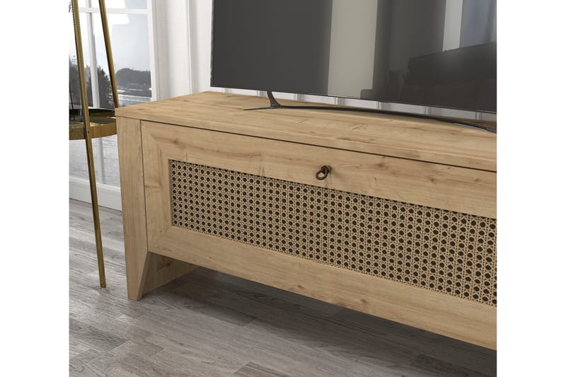 MADURA Tv-bänk 180x35 cm Brun - Möbler - Vardagsrum - Tv-möbler & mediamöbler - Tv-bänkar