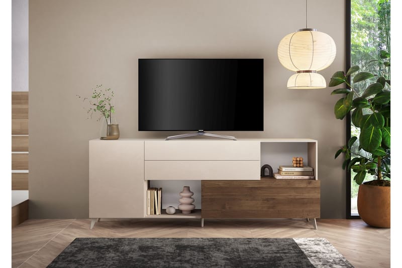 Monaco Tv-bänk 241x42 cm - Mässing - Möbler - Vardagsrum - Tv-möbler & mediamöbler - Tv-bänkar