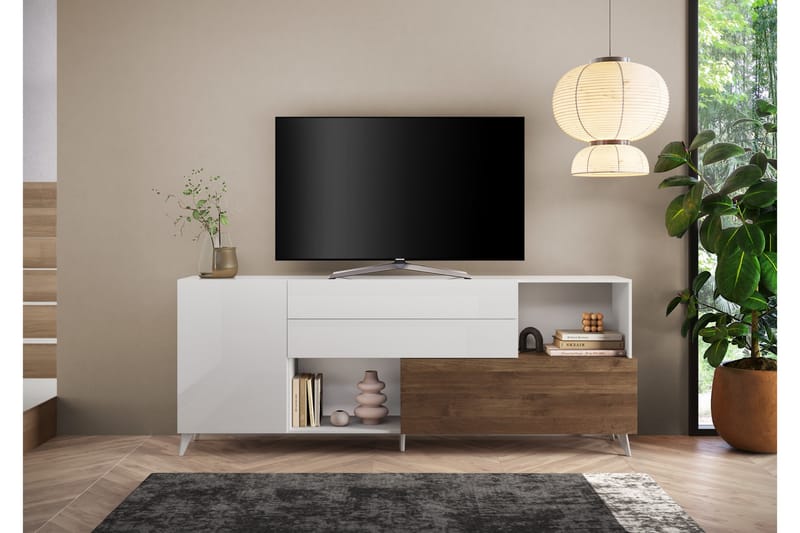 Monaco Tv-bänk 241x42 cm - Mässing - Möbler - Vardagsrum - Tv-möbler & mediamöbler - Tv-bänkar