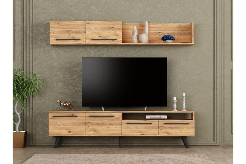 MONO Tv-möbelset 180x22 cm Mörkblå - Möbler - Vardagsrum - Tv-möbler & mediamöbler - Tv-möbelset