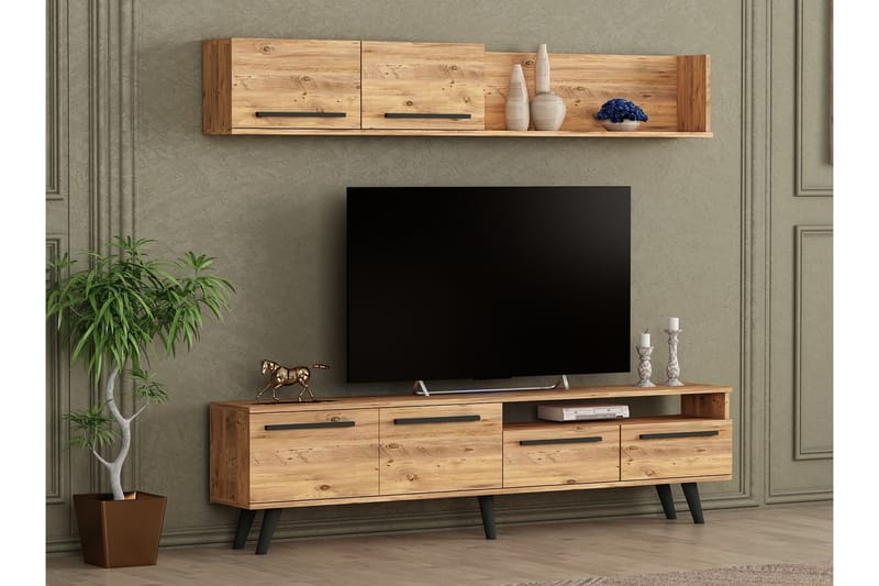 MONO Tv-möbelset 180x22 cm Mörkblå - Möbler - Vardagsrum - Tv-möbler & mediamöbler - Tv-möbelset