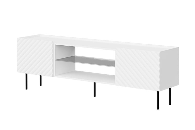 Munkedal Tv-bänk 181 cm Vit - Möbler - Vardagsrum - Tv-möbler & mediamöbler - Tv-bänkar