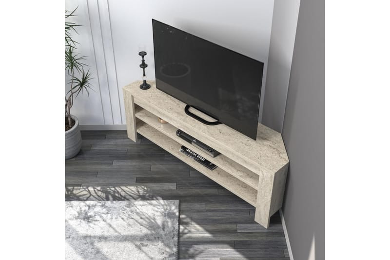 Oderzo Tv-bänk 120 cm - Travertine - Möbler - Vardagsrum - Tv-möbler & mediamöbler - Tv-bänkar