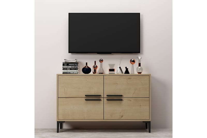 PATRO Tv-bänk 120 cm Ek - Möbler - Vardagsrum - Tv-möbler & mediamöbler - Tv-bänkar