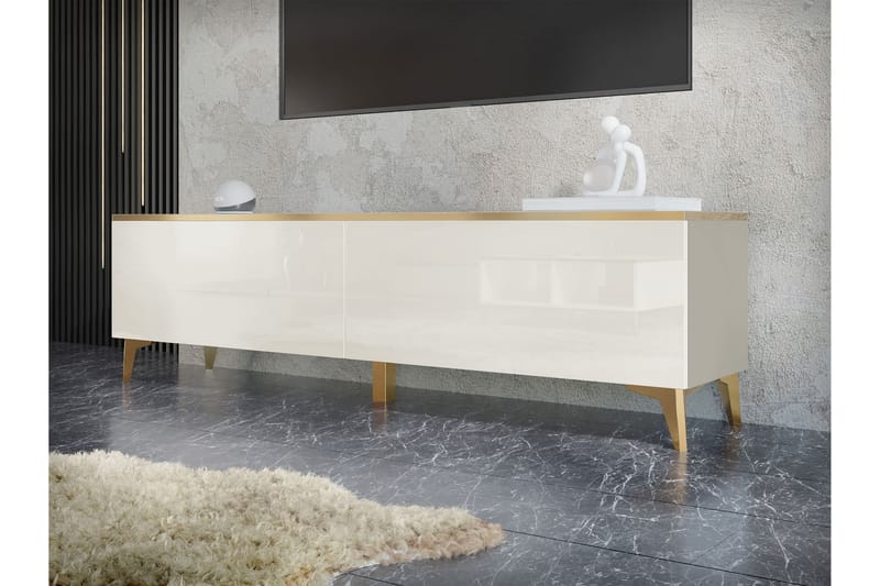 Royston Tv-bänk 180 cm - Beige - Möbler - Vardagsrum - Tv-möbler & mediamöbler - Tv-bänkar