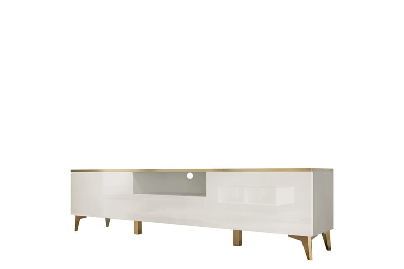 Royston Tv-bänk 200 cm - Beige - Möbler - Vardagsrum - Tv-möbler & mediamöbler - Tv-bänkar