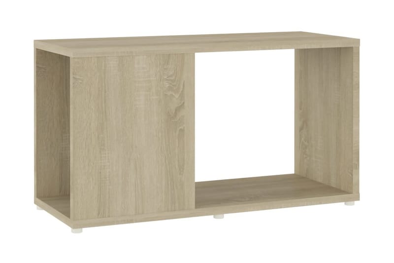 TV-bänk sonoma-ek 60x24x32 cm spånskiva - Brun - Möbler - Vardagsrum - Tv-möbler & mediamöbler - Tv-bänkar