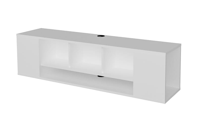 BOMARSUND TV-bänk 135 cm Vit - Möbler - Vardagsrum - Tv-möbler & mediamöbler - Tv-bänkar