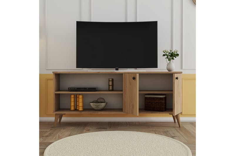 DRAGEN Tv-bänk 138 cm Natur - Tv-bänkar