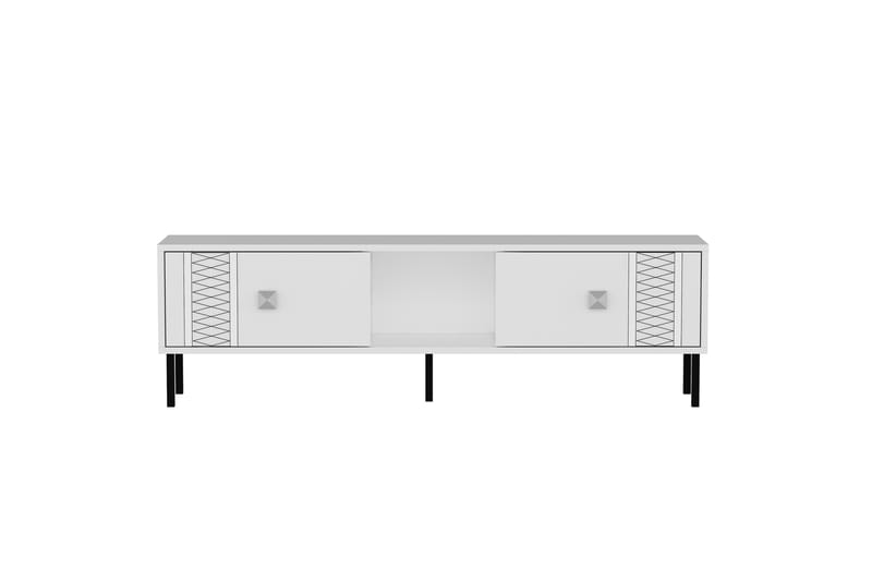 Frede Tv-bänk 150 cm Silver - Möbler - Vardagsrum - Tv-möbler & mediamöbler - Tv-bänkar