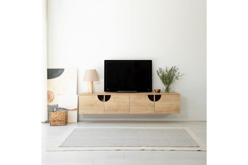 Grotte Tv-bänk 180 cm Ek - Möbler - Vardagsrum - Tv-möbler & mediamöbler - Tv-bänkar