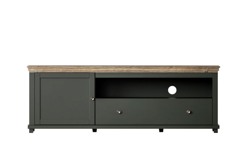 KENSTONE Tv-bänk 181 cm  Khaki/Natur - Möbler - Vardagsrum - Tv-möbler & mediamöbler - Tv-bänkar