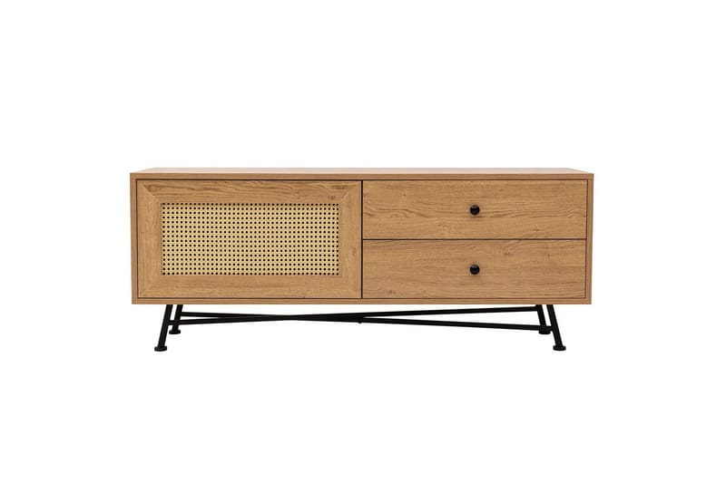 Makwana Tv-bänk 140 cm Natural - Möbler - Vardagsrum - Tv-möbler & mediamöbler - Tv-bänkar