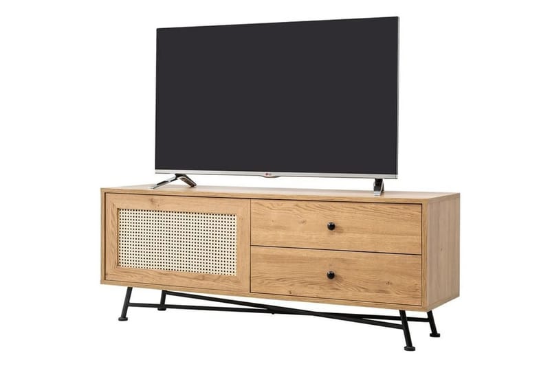 Makwana Tv-bänk 140 cm Natural - Möbler - Vardagsrum - Tv-möbler & mediamöbler - Tv-bänkar