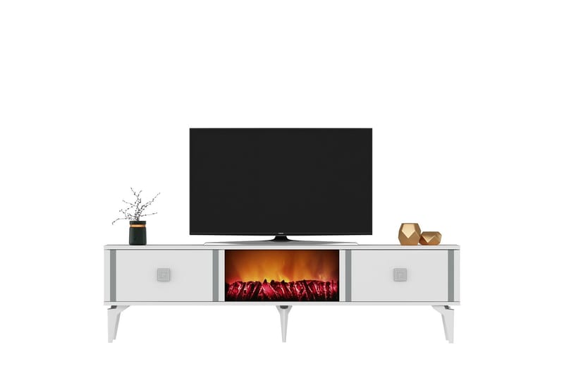 Male Tv-bänk 150 cm Silver - Möbler - Vardagsrum - Tv-möbler & mediamöbler - Tv-bänkar