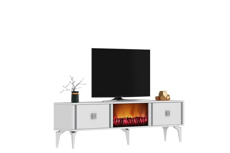 Male Tv-bänk 150 cm Silver - Möbler - Vardagsrum - Tv-möbler & mediamöbler - Tv-bänkar