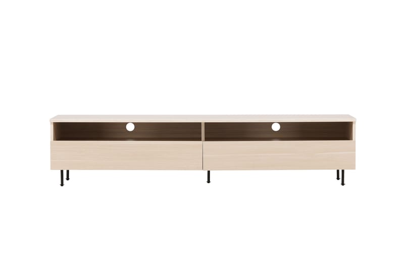 NAVARRA Tv-bänk 180x40 cm Vit - Venture Home - Möbler - Vardagsrum - Tv-möbler & mediamöbler - Tv-bänkar