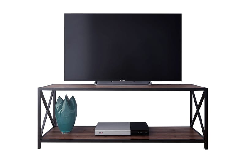 OBURUS Tv-bänk 120x45,7 cm Brun - Möbler - Vardagsrum - Tv-möbler & mediamöbler - Tv-bänkar